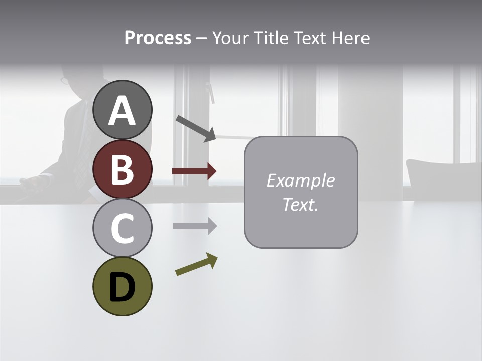 Male Sending Stockphotograph PowerPoint Template
