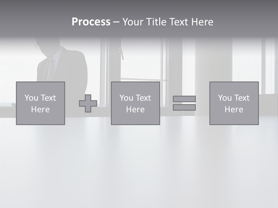 Male Sending Stockphotograph PowerPoint Template