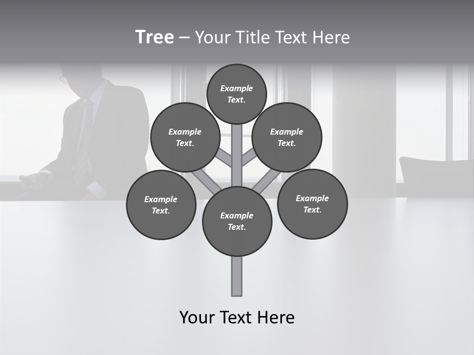 Male Sending Stockphotograph PowerPoint Template