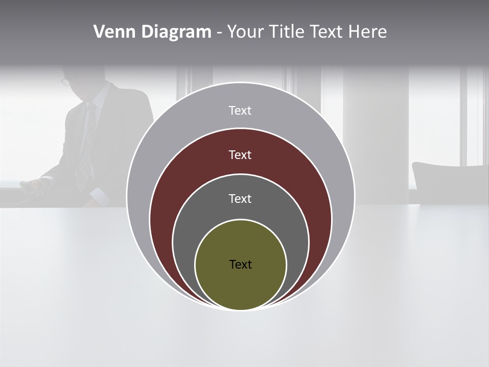 Male Sending Stockphotograph PowerPoint Template