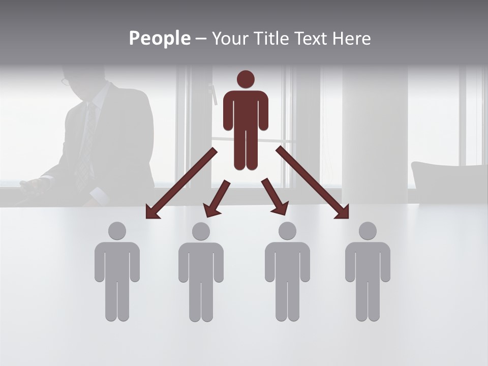 Male Sending Stockphotograph PowerPoint Template