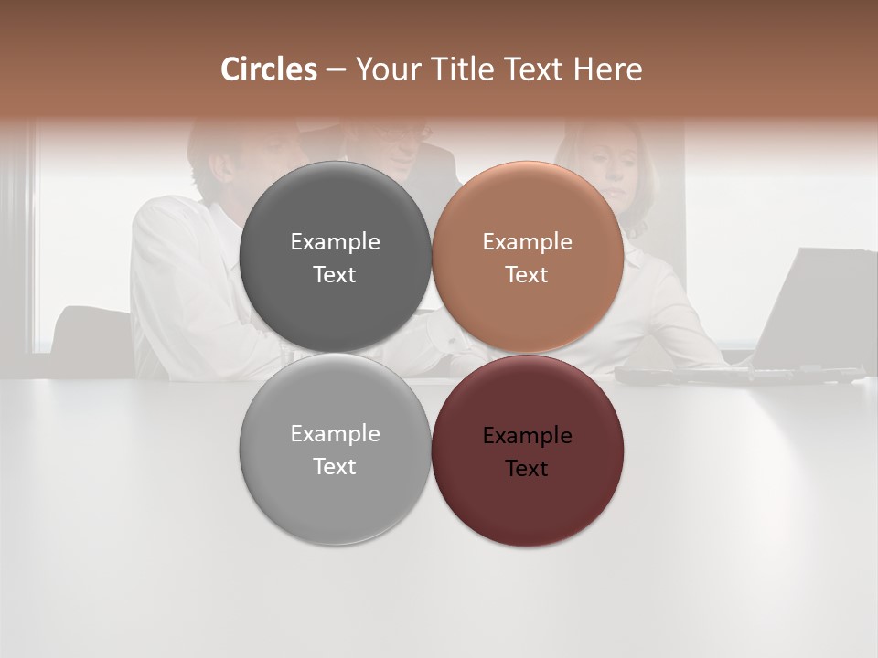 Threepeople Graphics Talking PowerPoint Template