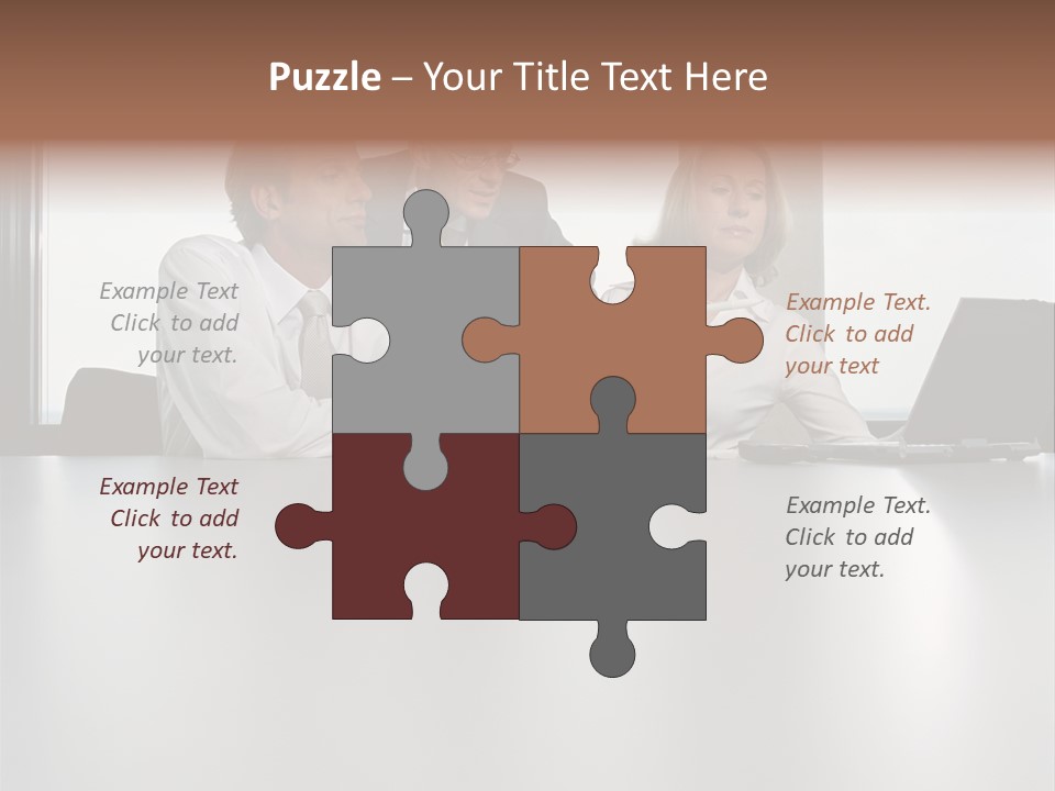 Threepeople Graphics Talking PowerPoint Template