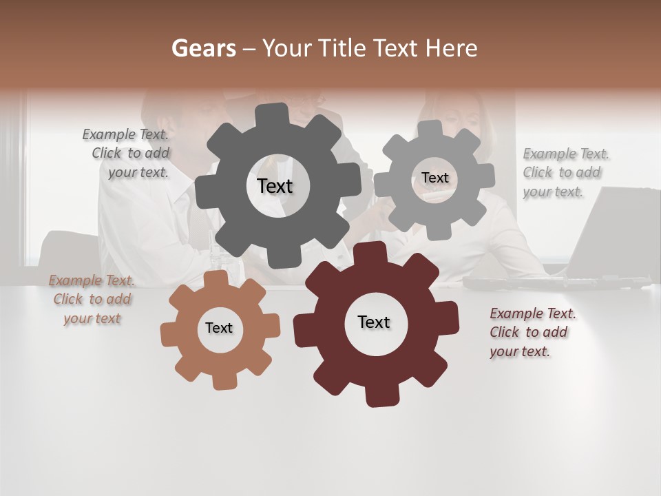 Threepeople Graphics Talking PowerPoint Template