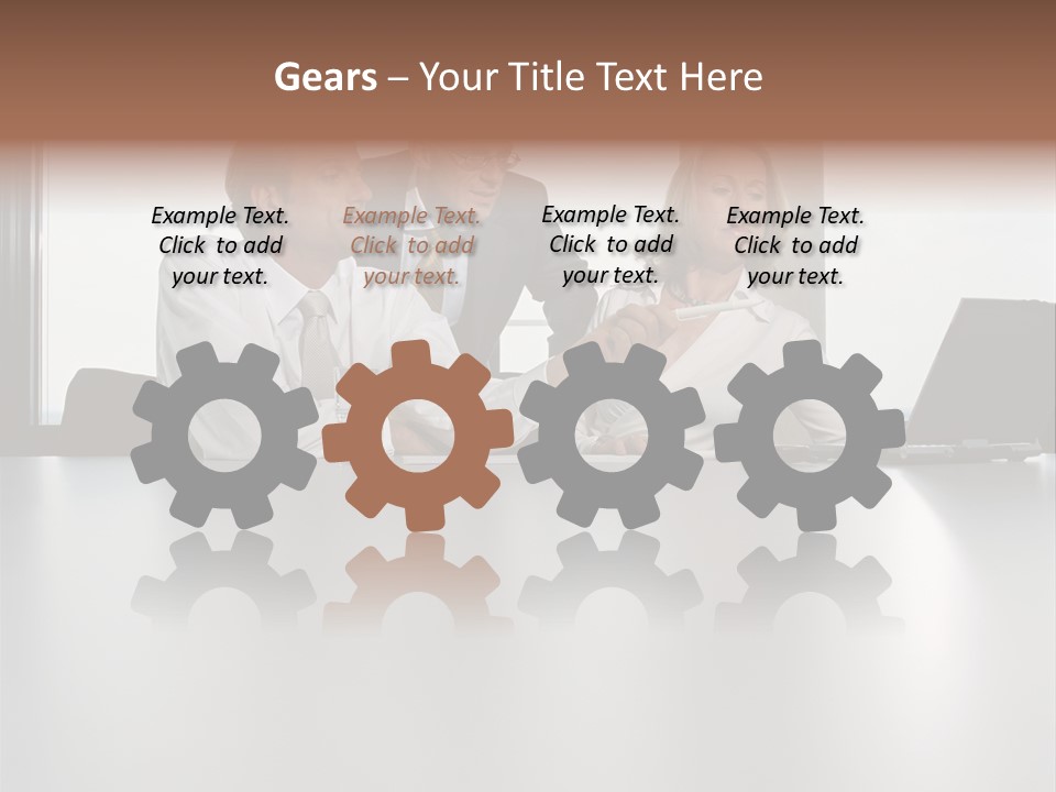 Threepeople Graphics Talking PowerPoint Template