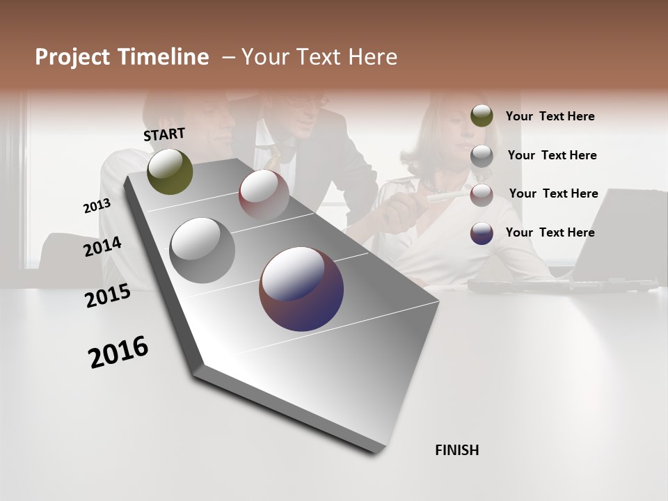 Threepeople Graphics Talking PowerPoint Template