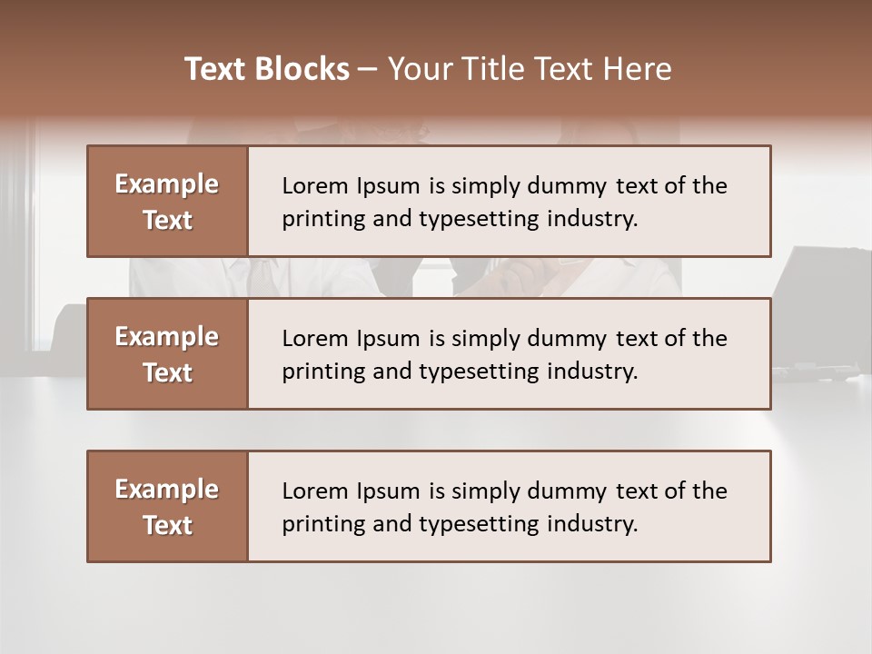 Threepeople Graphics Talking PowerPoint Template