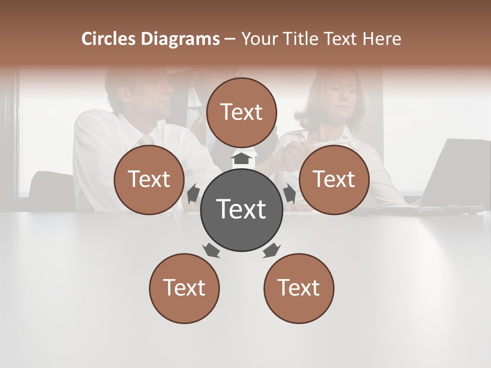 Threepeople Graphics Talking PowerPoint Template