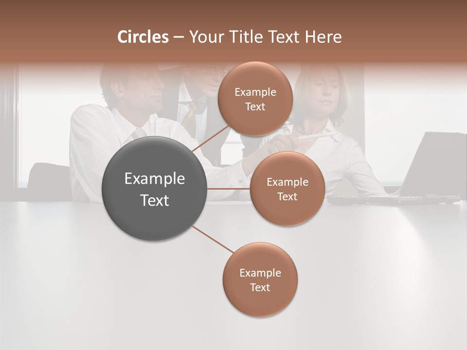 Threepeople Graphics Talking PowerPoint Template