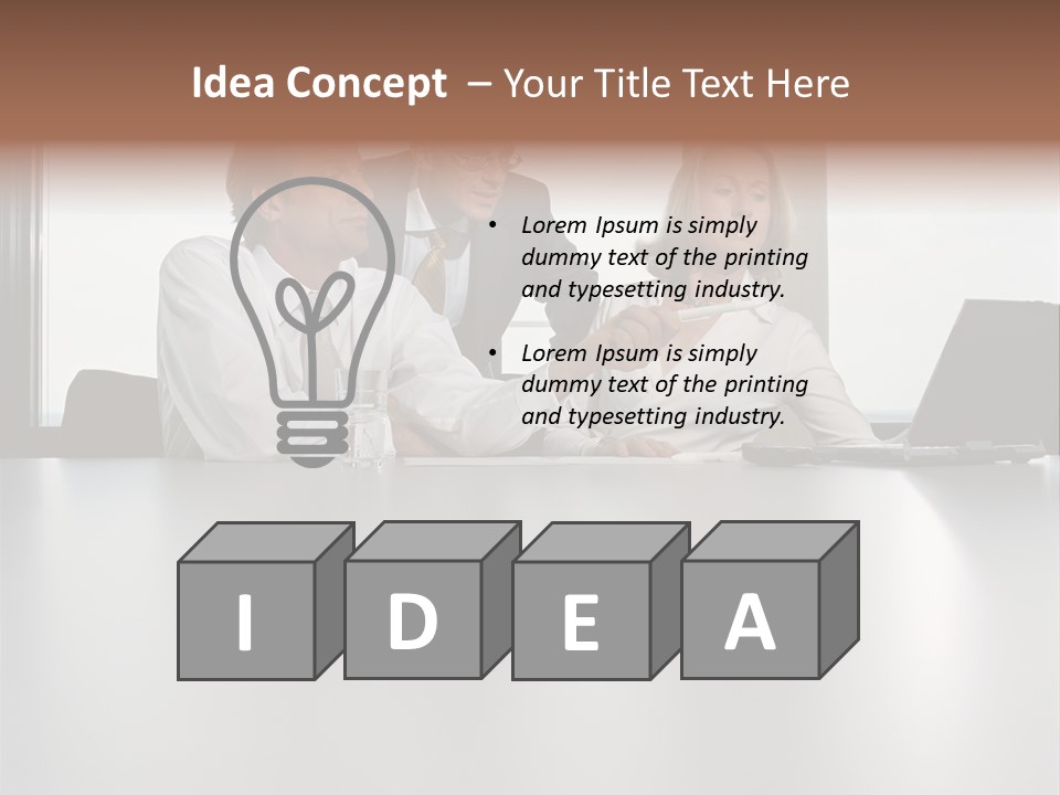 Threepeople Graphics Talking PowerPoint Template