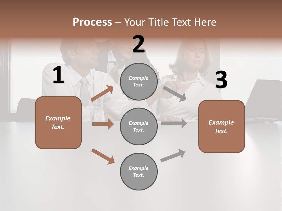Threepeople Graphics Talking PowerPoint Template