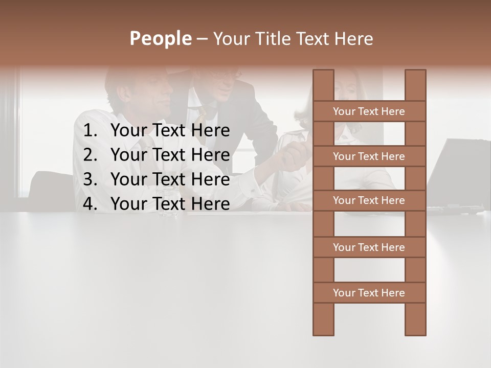 Threepeople Graphics Talking PowerPoint Template