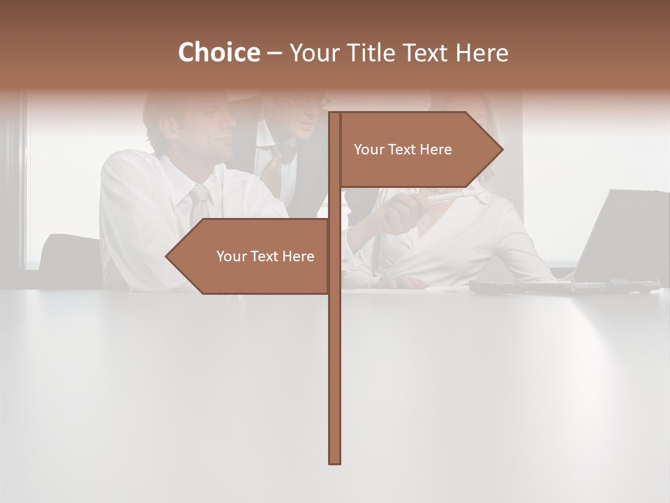 Threepeople Graphics Talking PowerPoint Template