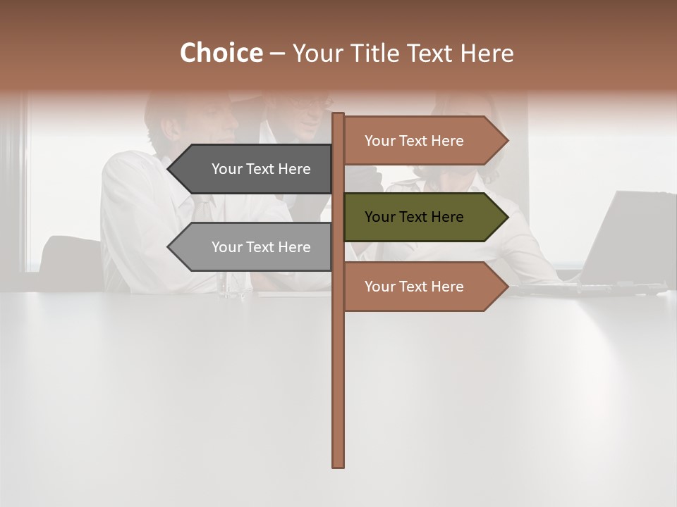 Threepeople Graphics Talking PowerPoint Template