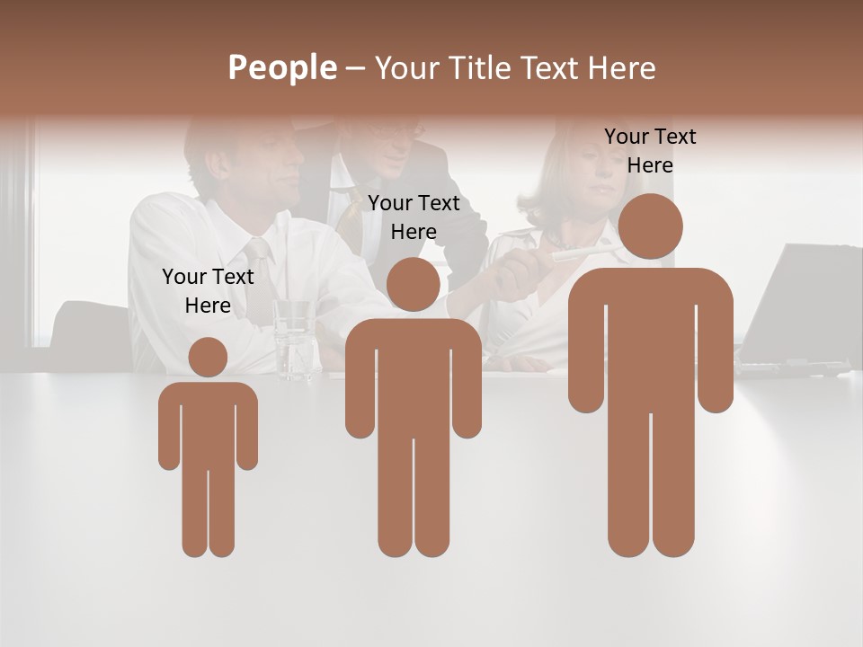 Threepeople Graphics Talking PowerPoint Template