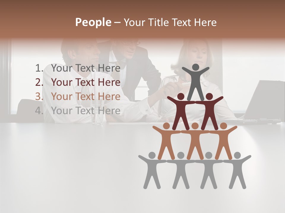 Threepeople Graphics Talking PowerPoint Template