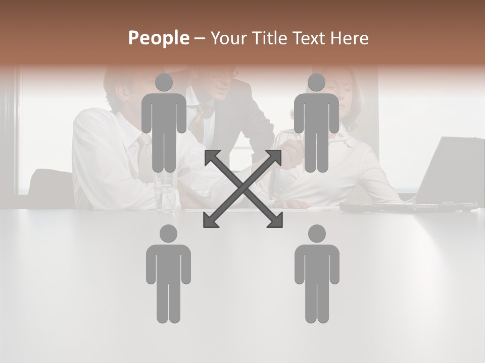Threepeople Graphics Talking PowerPoint Template
