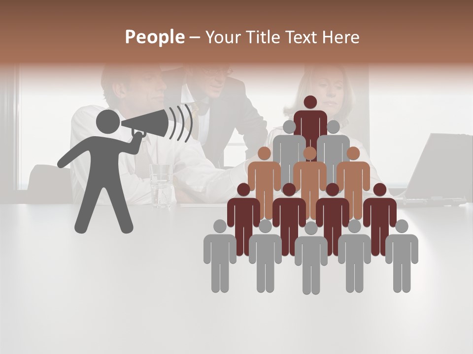 Threepeople Graphics Talking PowerPoint Template
