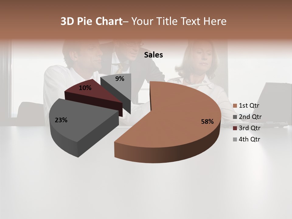 Threepeople Graphics Talking PowerPoint Template