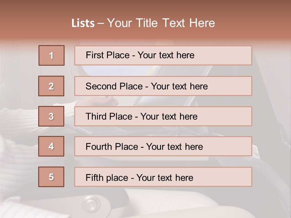 Stockphotographs Posters Business PowerPoint Template