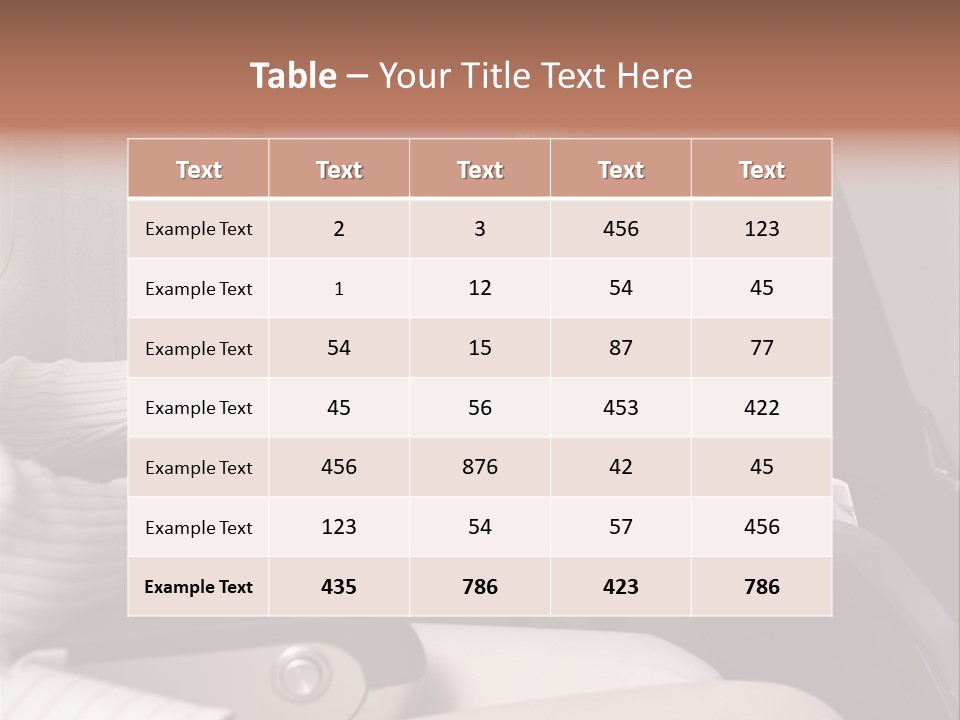 Stockphotographs Posters Business PowerPoint Template