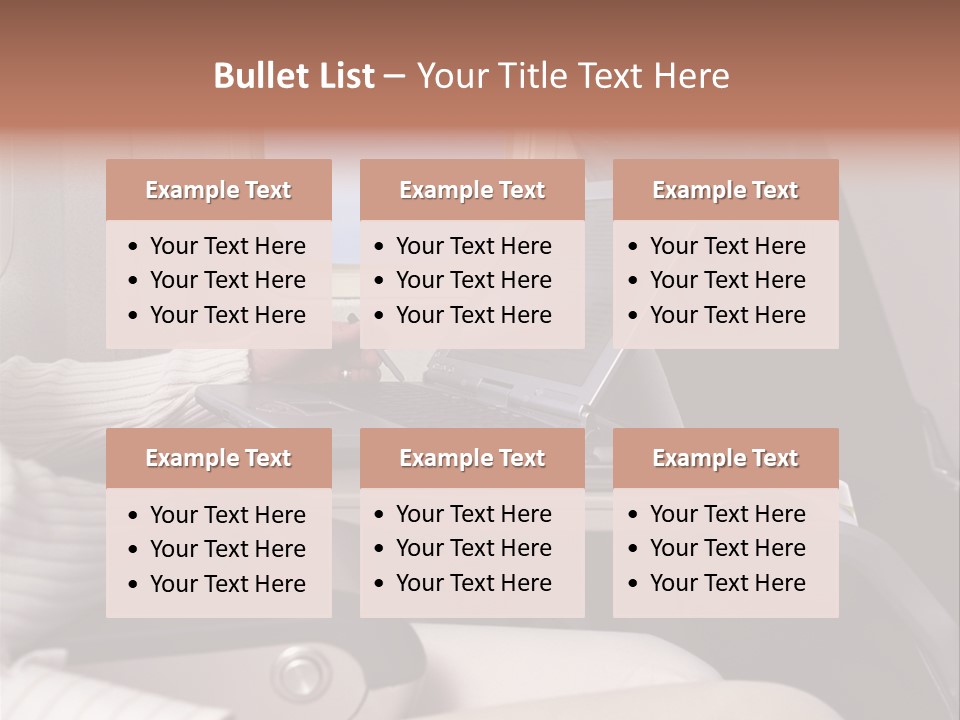 Stockphotographs Posters Business PowerPoint Template