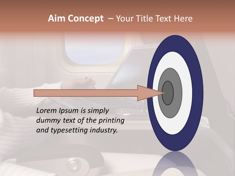 Stockphotographs Posters Business PowerPoint Template