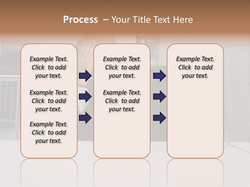 Tired Businessman PowerPoint Template