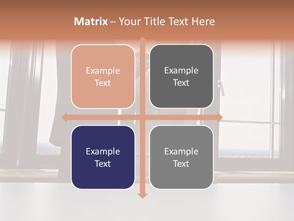 Business People With Palmtop PowerPoint Template