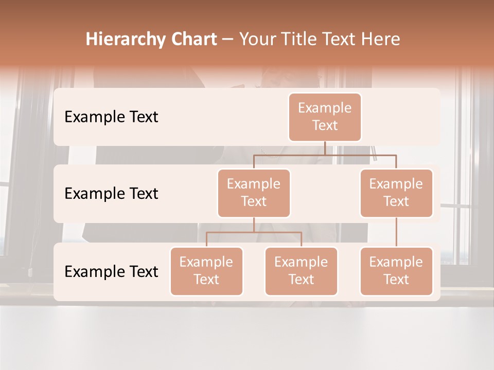 Business People With Palmtop PowerPoint Template