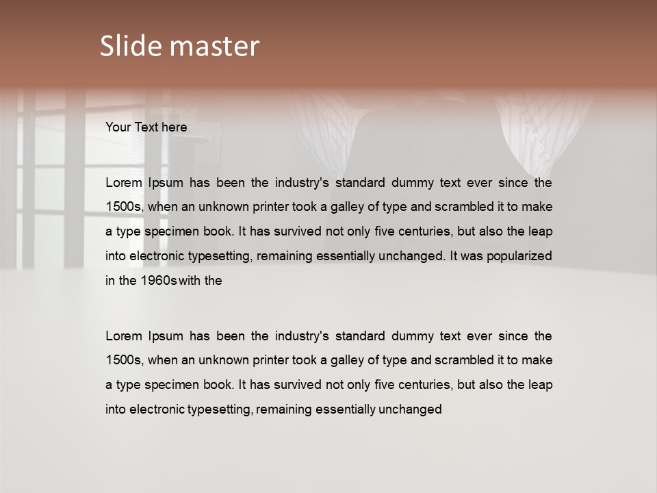 Graphic Fineartprints Break PowerPoint Template