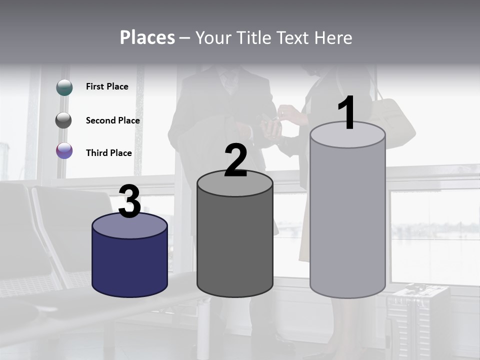 Amusement Park Rides Fun Fairs White PowerPoint Template