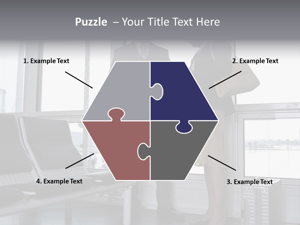 Amusement Park Rides Fun Fairs White PowerPoint Template