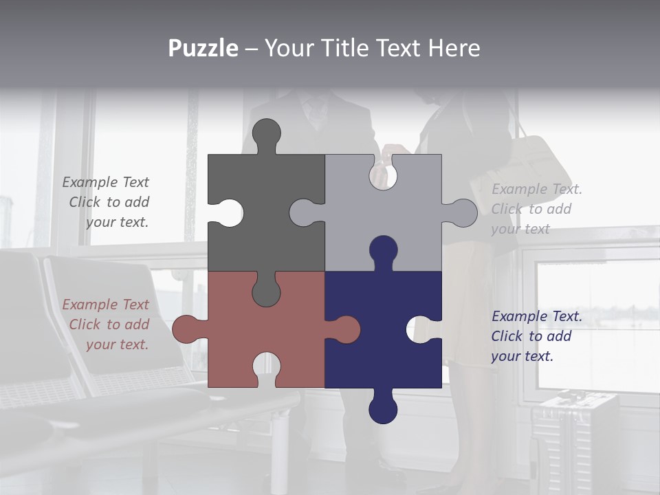 Amusement Park Rides Fun Fairs White PowerPoint Template