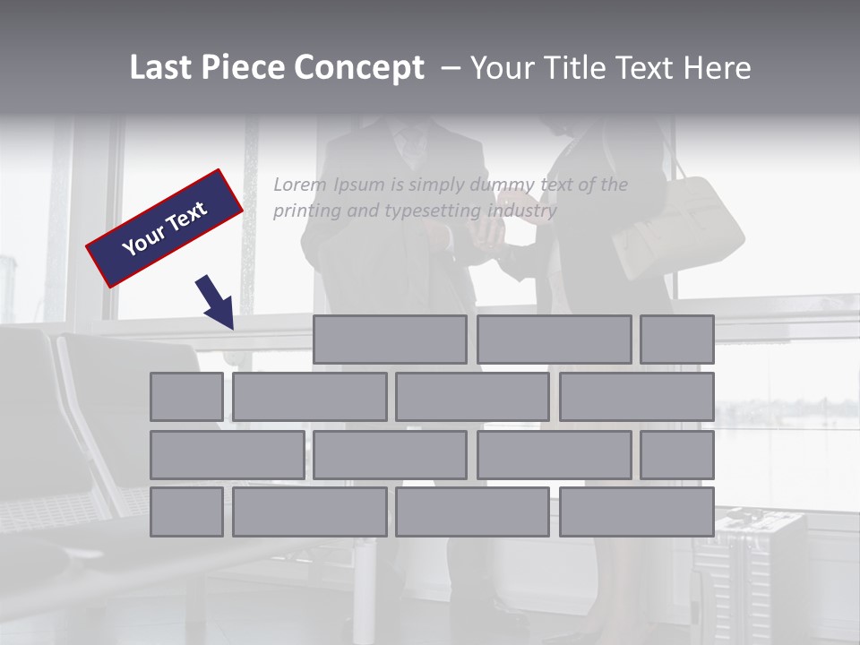 Amusement Park Rides Fun Fairs White PowerPoint Template