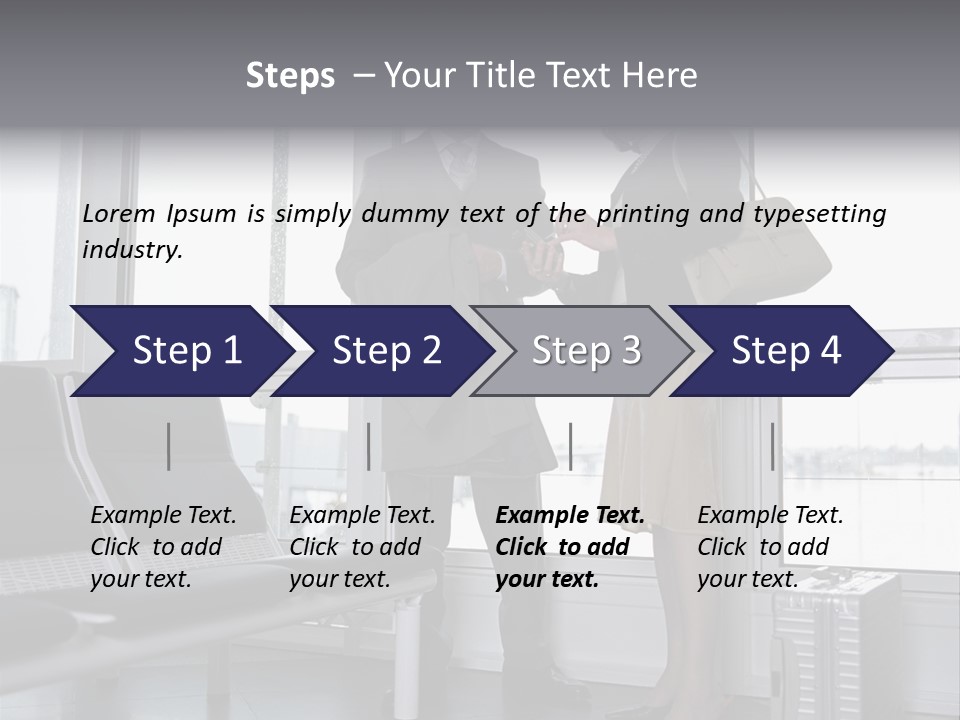 Amusement Park Rides Fun Fairs White PowerPoint Template