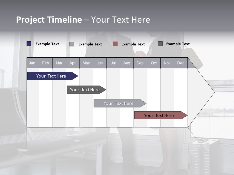 Amusement Park Rides Fun Fairs White PowerPoint Template