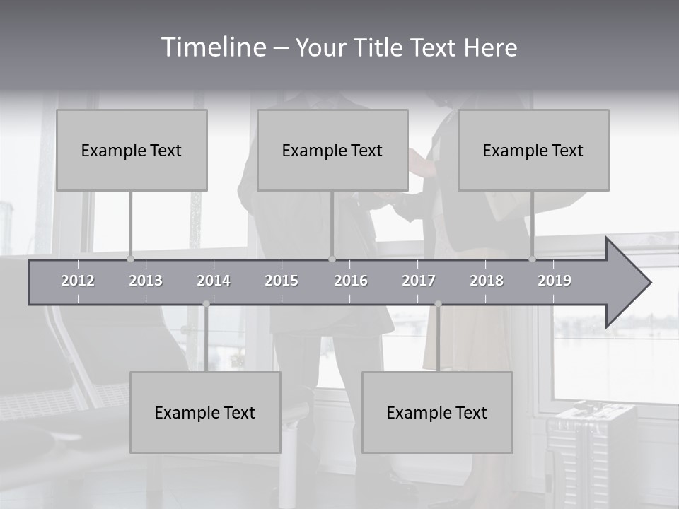Amusement Park Rides Fun Fairs White PowerPoint Template