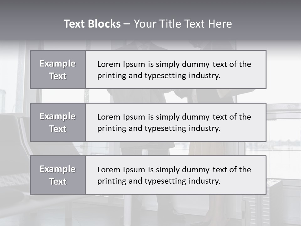 Amusement Park Rides Fun Fairs White PowerPoint Template