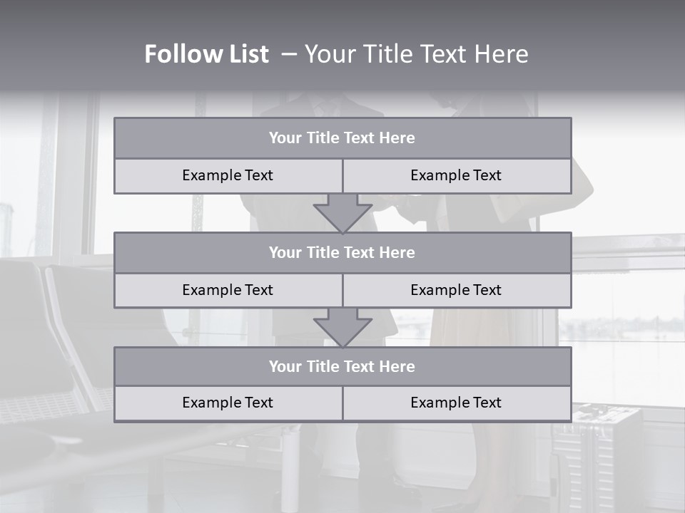 Amusement Park Rides Fun Fairs White PowerPoint Template