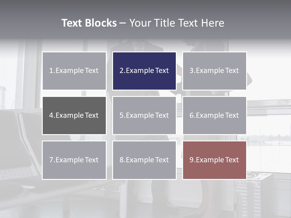 Amusement Park Rides Fun Fairs White PowerPoint Template