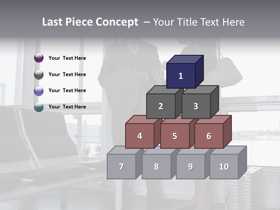 Amusement Park Rides Fun Fairs White PowerPoint Template