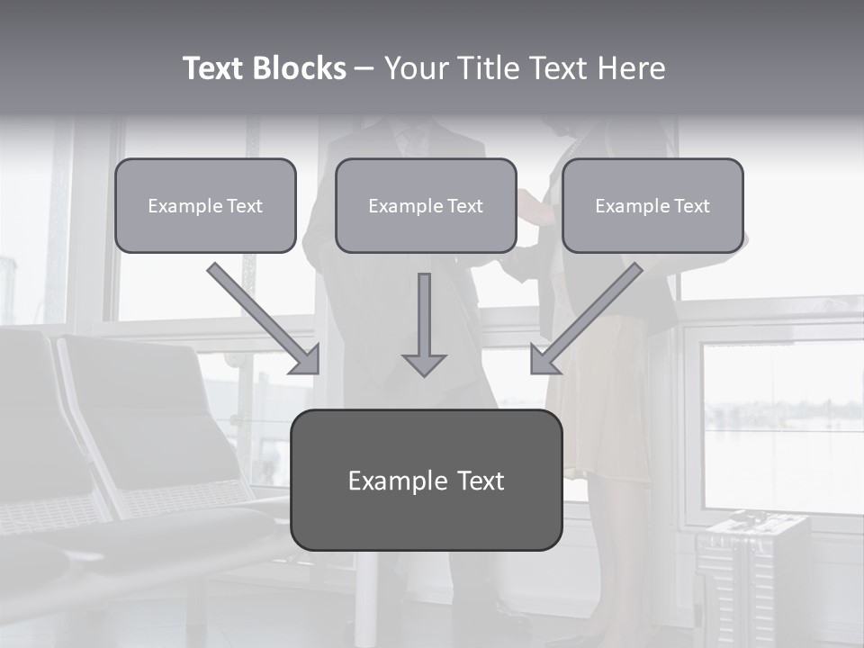 Amusement Park Rides Fun Fairs White PowerPoint Template