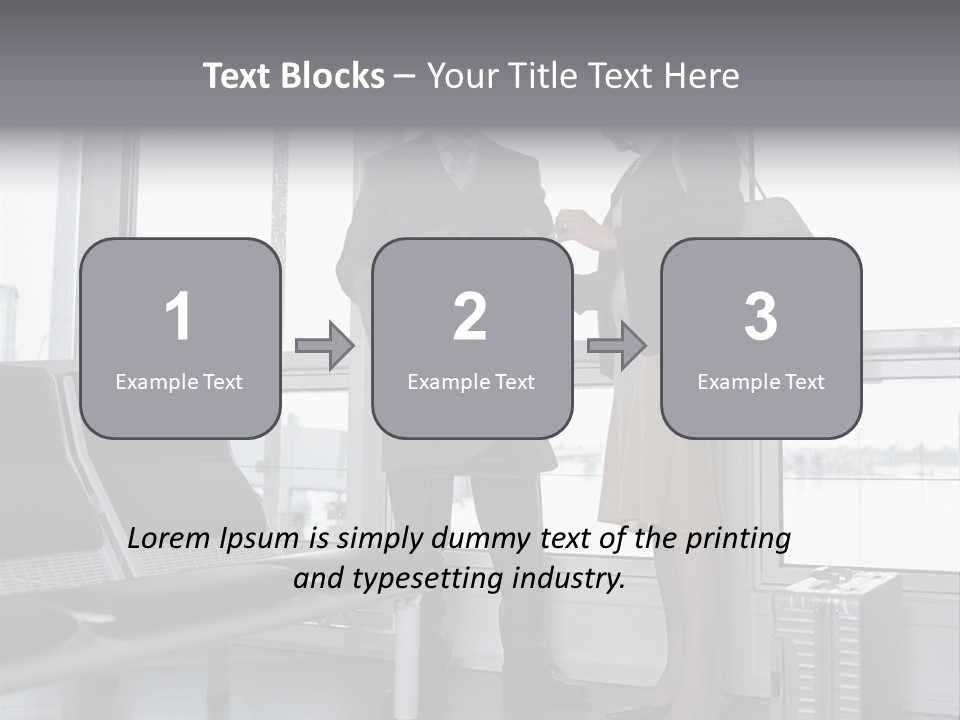 Amusement Park Rides Fun Fairs White PowerPoint Template