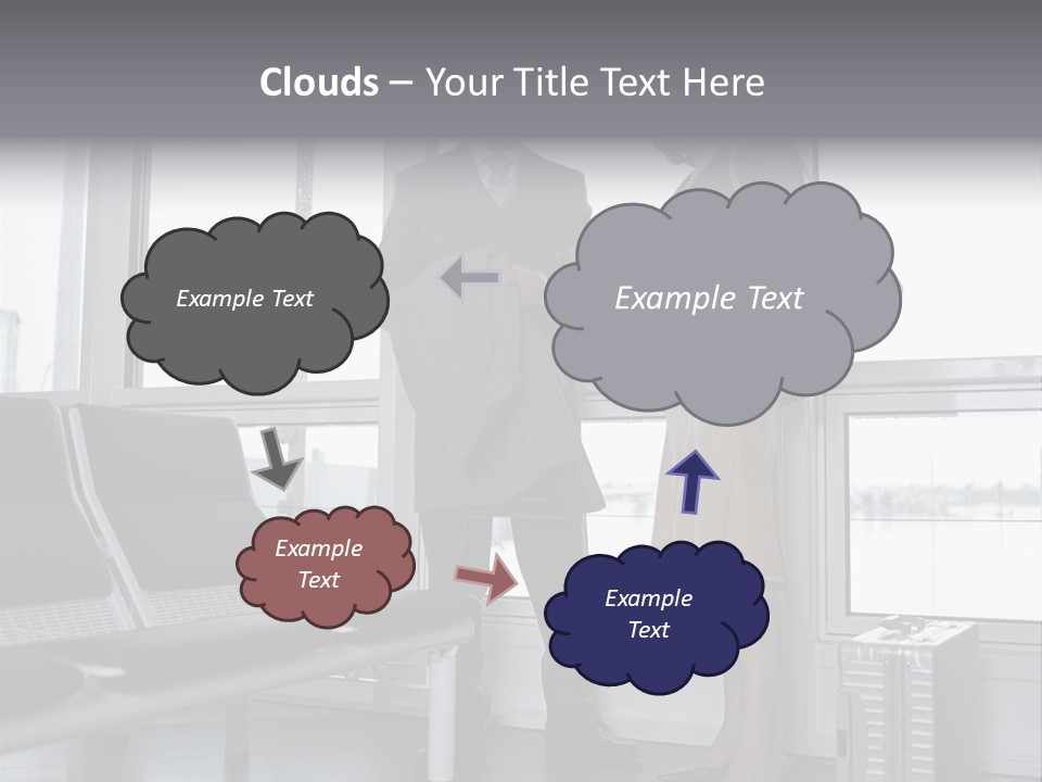 Amusement Park Rides Fun Fairs White PowerPoint Template