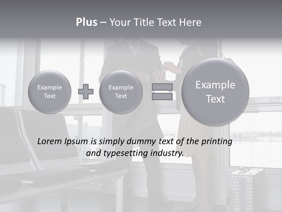 Amusement Park Rides Fun Fairs White PowerPoint Template