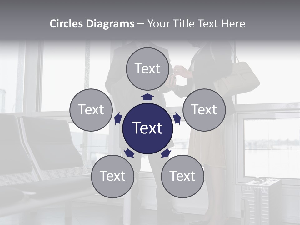 Amusement Park Rides Fun Fairs White PowerPoint Template