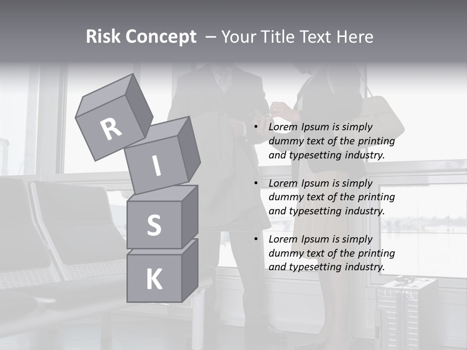 Amusement Park Rides Fun Fairs White PowerPoint Template