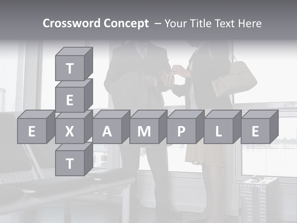 Amusement Park Rides Fun Fairs White PowerPoint Template