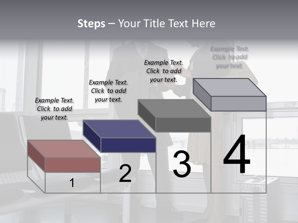 Amusement Park Rides Fun Fairs White PowerPoint Template